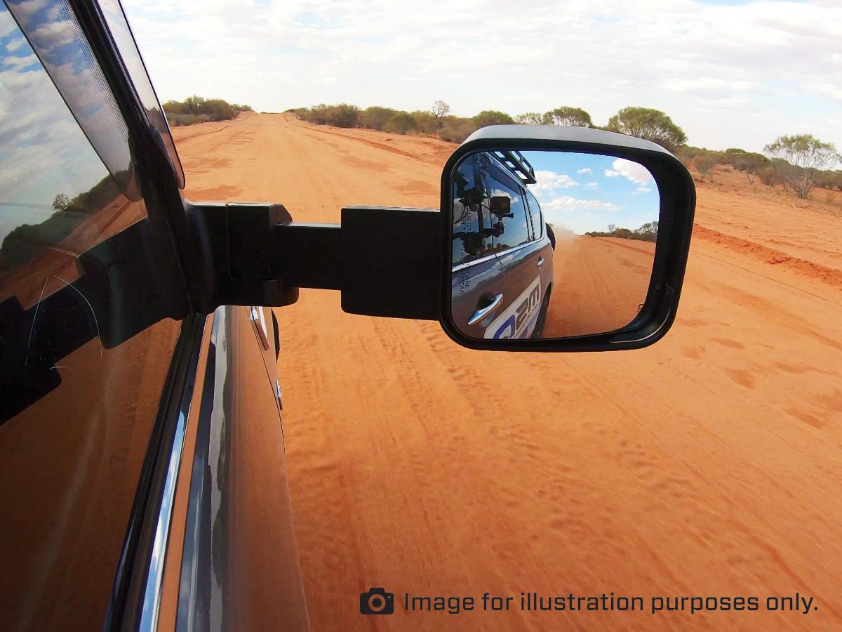 MSA Towing Mirrors to Fit Holden Colorado | Isuzu D-MAX | Isuzu MUX - Image 14