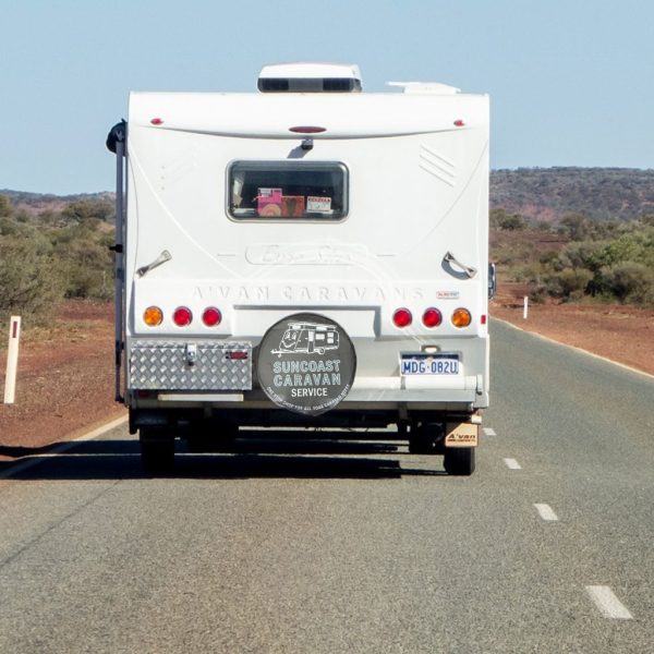 Suncoast Caravan Service 15" Tyre Cover - Image 2