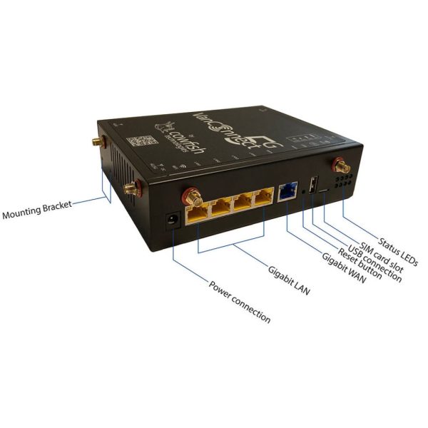 Cowfish Starlink Gen 2 12v Cable Adaptor Setup With 5G Premium Integration - Image 3