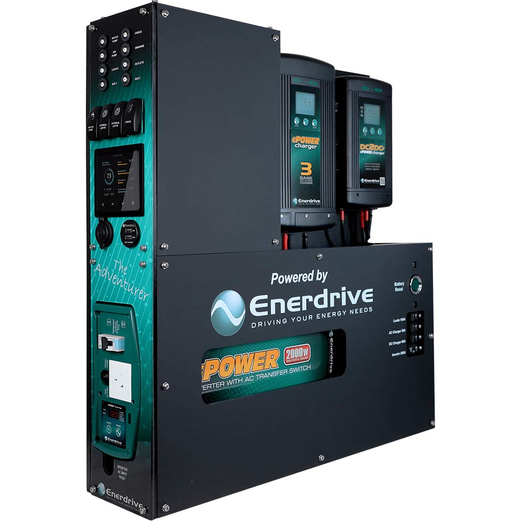 Enerdrive K-ADVENTURER-03 Adventurer System 40AC 40DC 2000X INC Simarine SCQ50 - Image 2
