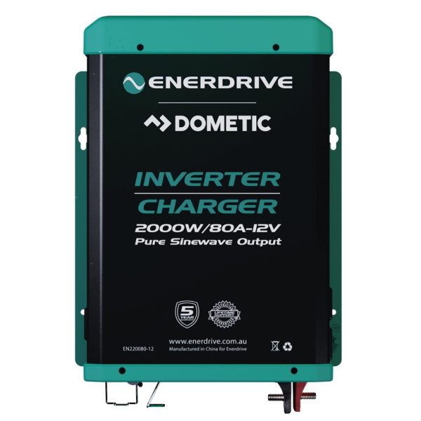 Enerdrive EN220080-12 2000W/80A-12V Inverter / Charger (Combi)