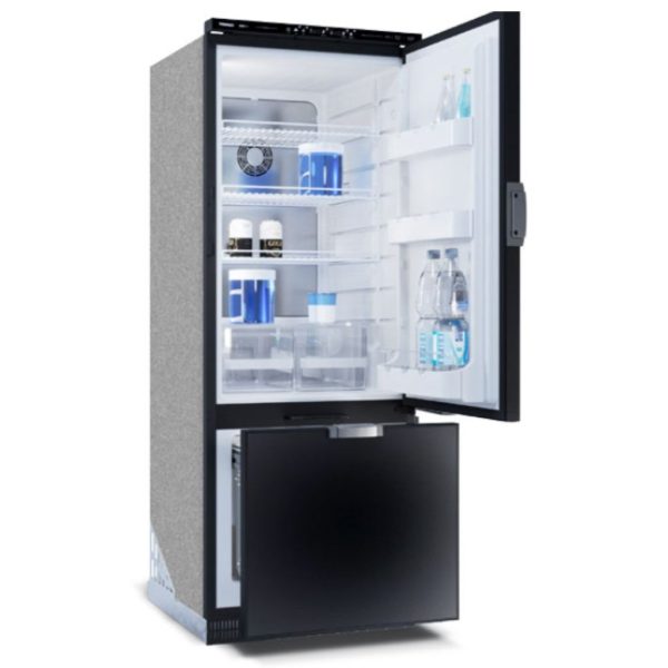 Vitrifrigo SLIM 250 CHR Chromelock Series 250 Litre Upright Fridge/Freezer