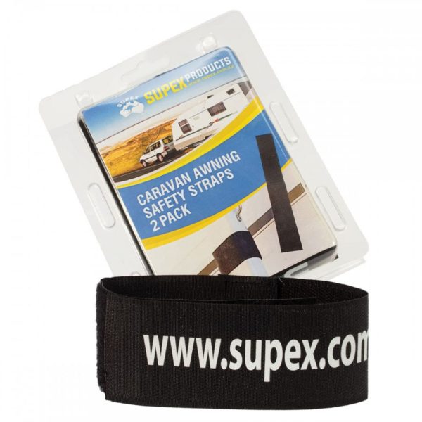 Supex CASS Caravan Awning Safety Straps (Pair)