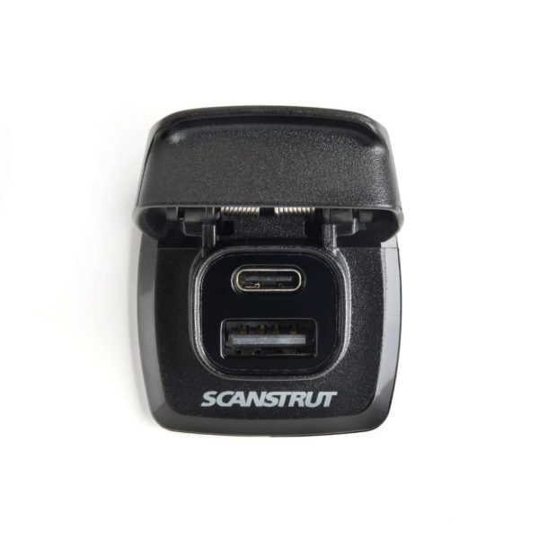 SCANSTRUT SC-USB-F1 Flip Pro Fast Charge Dual USB Socket - Image 3