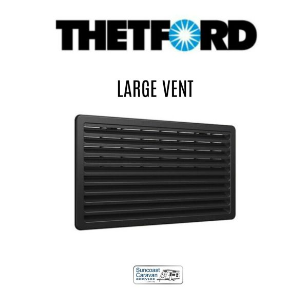 Thetford 63114027 Black Large Fridge Vent - Image 3