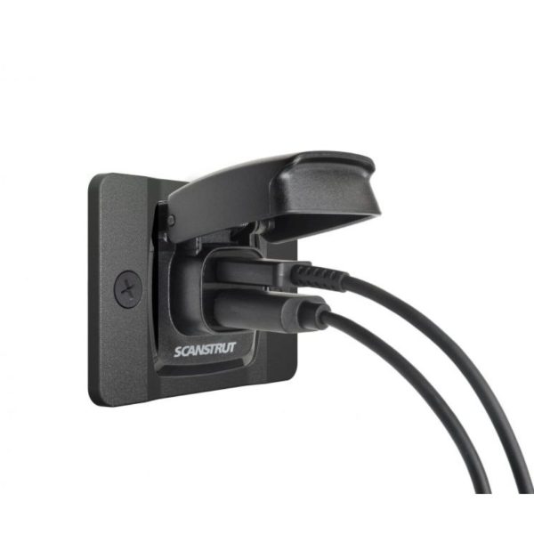 SCANSTRUT SC-USB-F2 Flip Pro Fast Charge Dual USB Socket with Front Fit Bezel