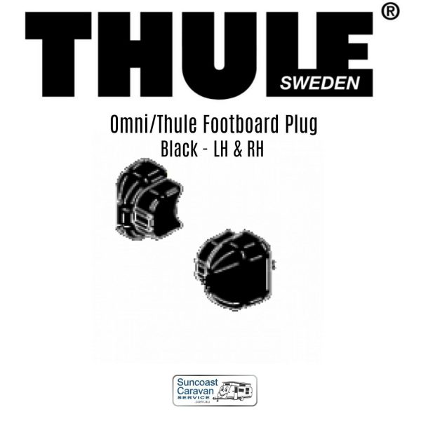 Thule Steps LH and RH Plug Footboard ATRV Black - Image 3