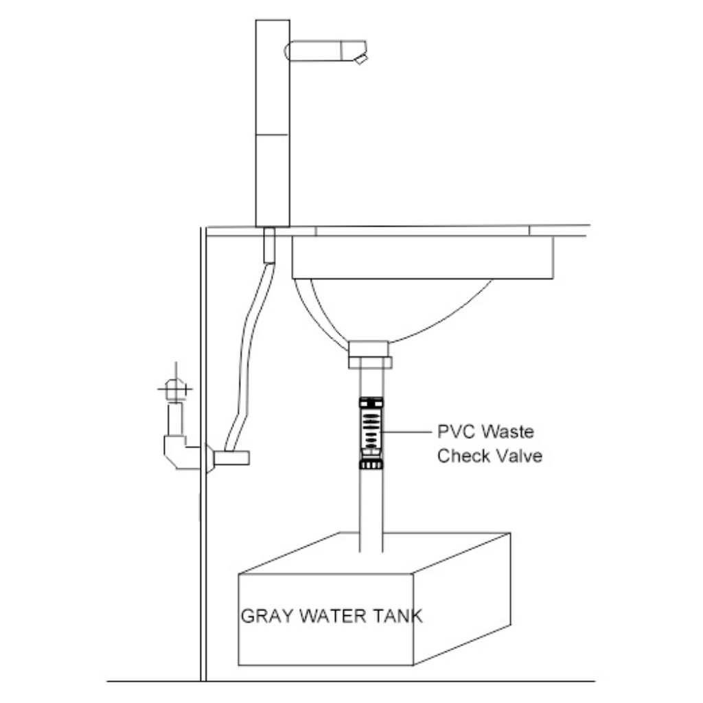 Seaflo SFWV1-01 PVC 40MM Waste Valve - Image 5