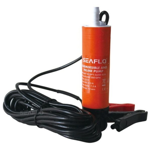 Seaflo 280GPH Submersible & Inline 12V Pump - Image 3