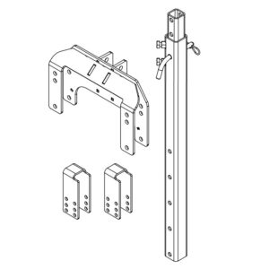 Gripsport GSR279 Quick Release Tall Post Bolt On Kit