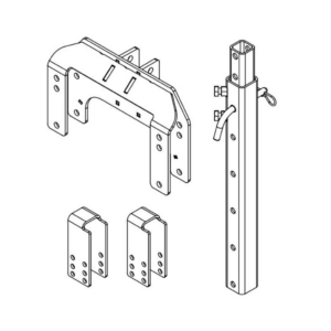 Gripsport GSR208 Quick Release Short Post Bolt On Kit
