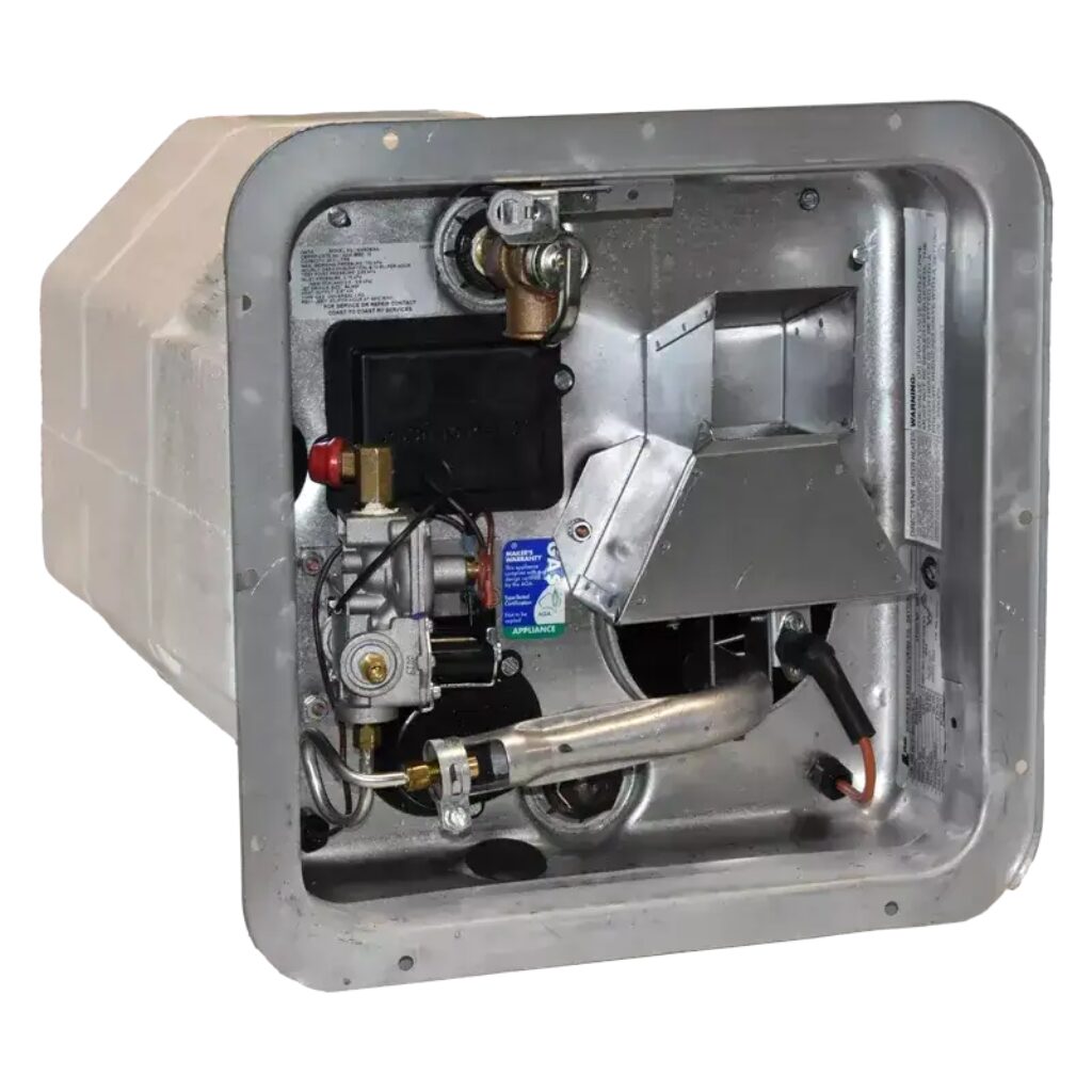 Suburban SW6DERA 12V/240V/LPG Hot Water System with White Door - Image 2