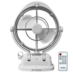 Sphere Viento 500-00120 White Fan & Light with Remote