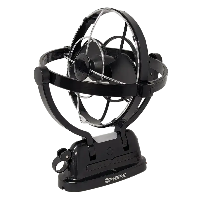 Sphere Viento 500-00122 Black Fan & Light with Remote - Image 4
