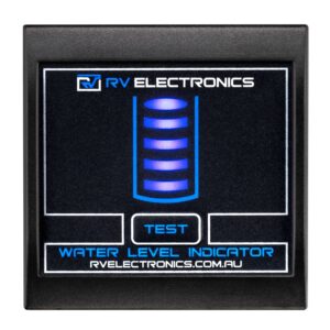 RV Electronics Black RV LED Single Water Gauge
