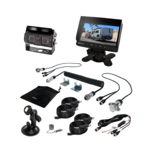Safety Dave 5.8" Dash/Windscreen Monitor Black Dual Camera Kit