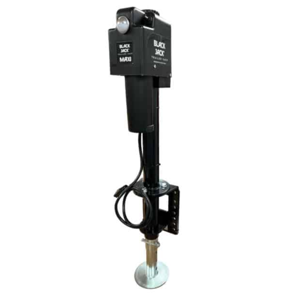 Black Jack BJTJ-MAXI-1001 Electric Trailer Jack with Clamp & Wiring Harness Kit - Image 3