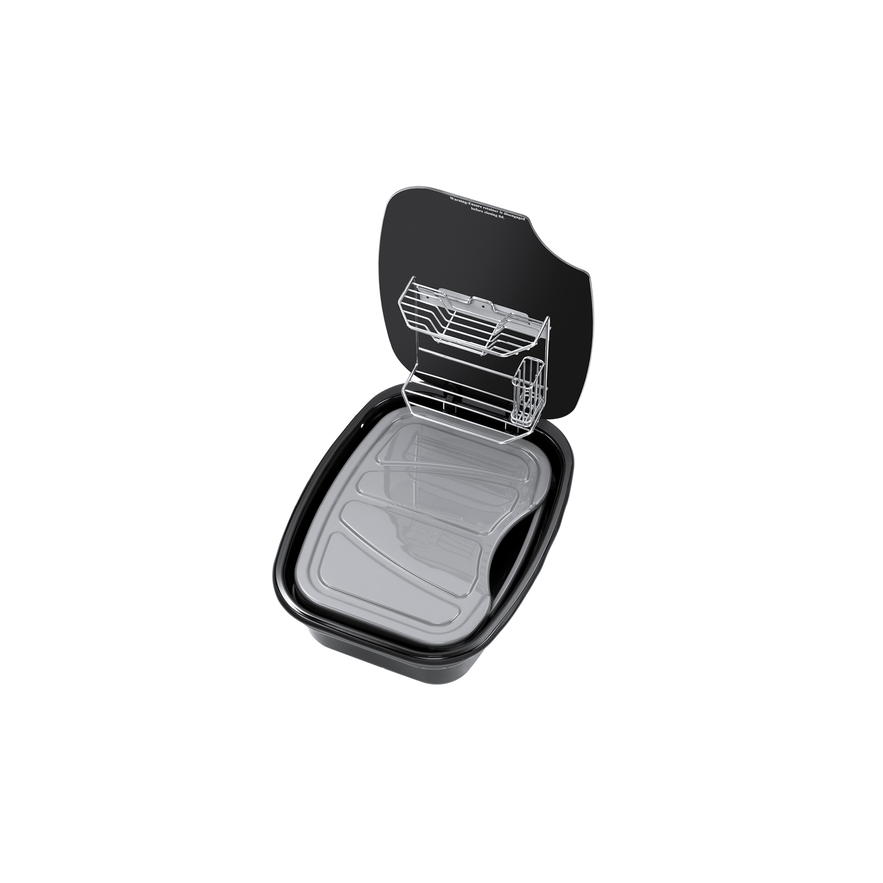 Thetford Black Enamelled Kitchen Centre Sink Set - SBL1054Z - Image 3