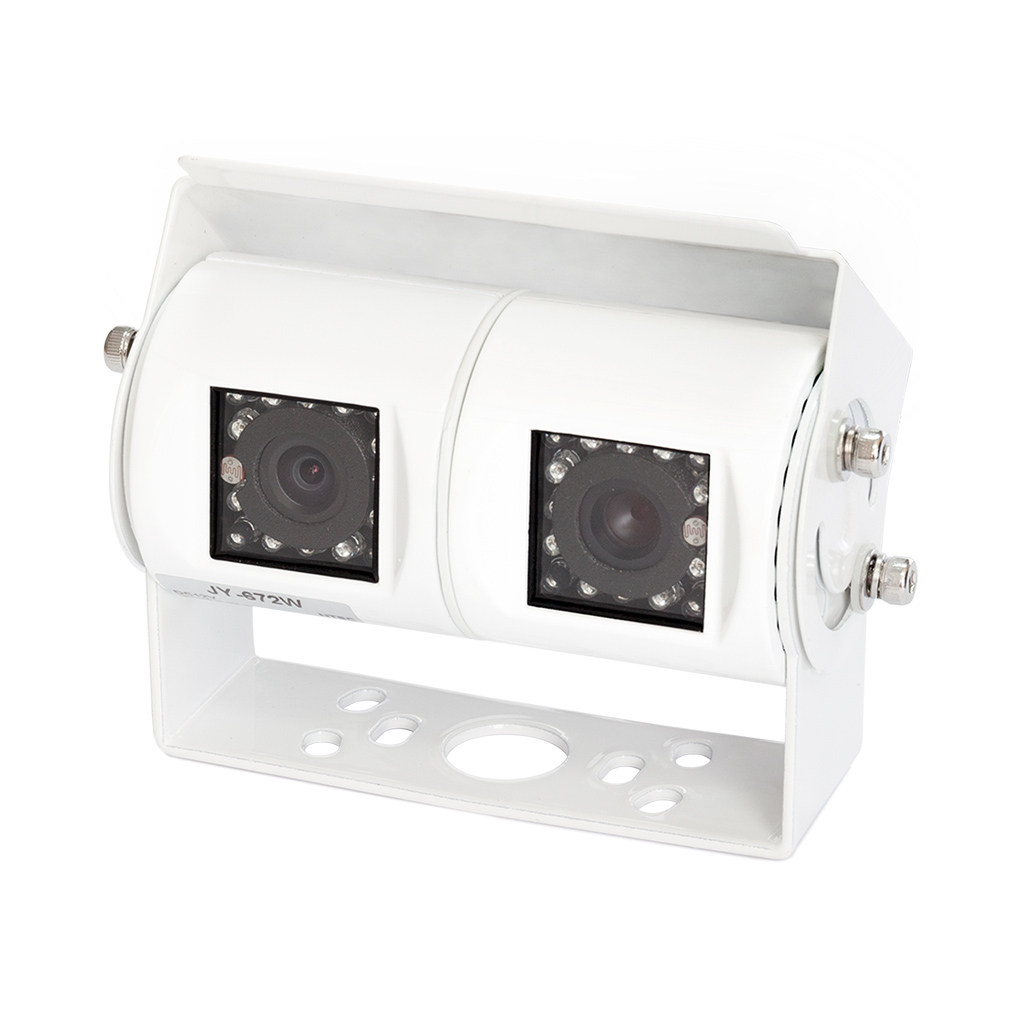 Safety Dave AHD White Dual Camera