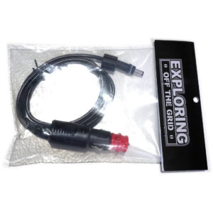 Solar'N'Sat LEDPP-EXTCP-1.2 LED Power Pole Extension Cable 1.2mtr with Cigarette Plug