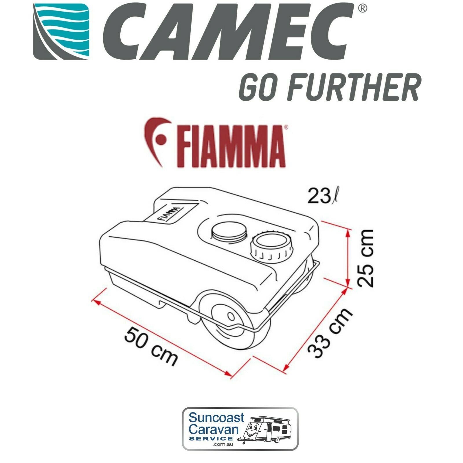 Fiamma Roll-Tank 23 Litre Waste Water - Image 3