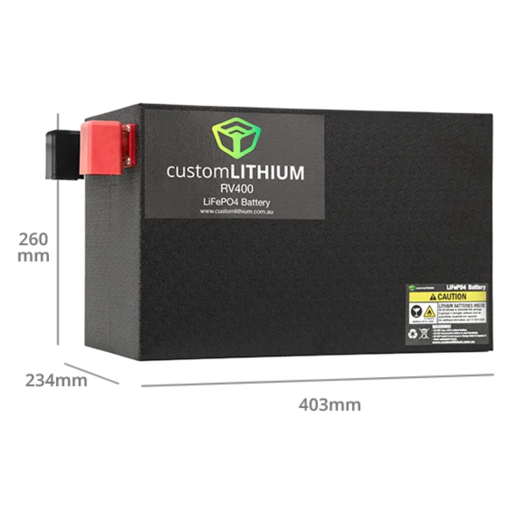 Custom Lithium 400AH Caravan & RV Lithium Battery - Image 5