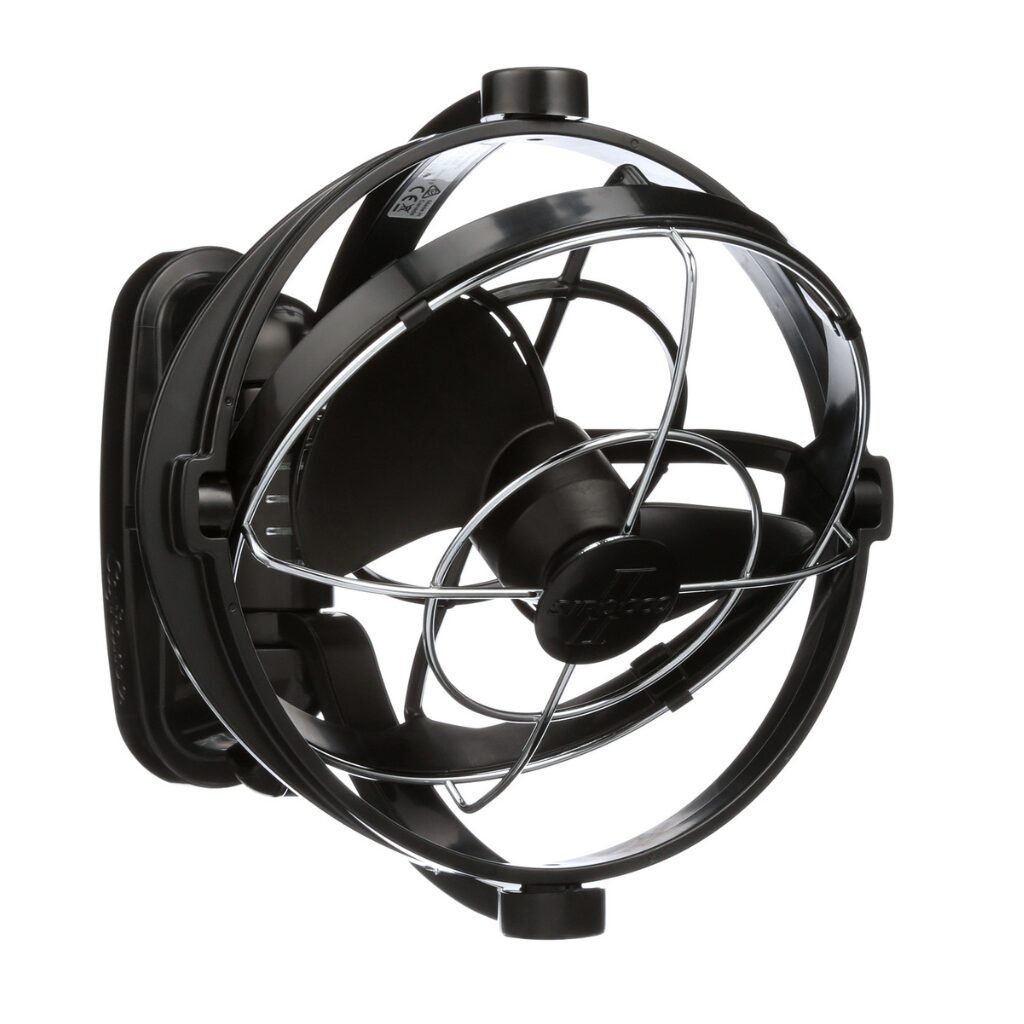 Caframo Sirocco II Black 12/24V Fan - Image 6
