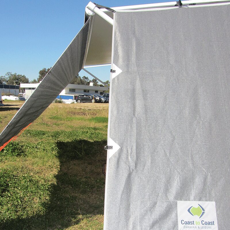 Coast Grey End Wall Screen to Suit Caravans - Image 2