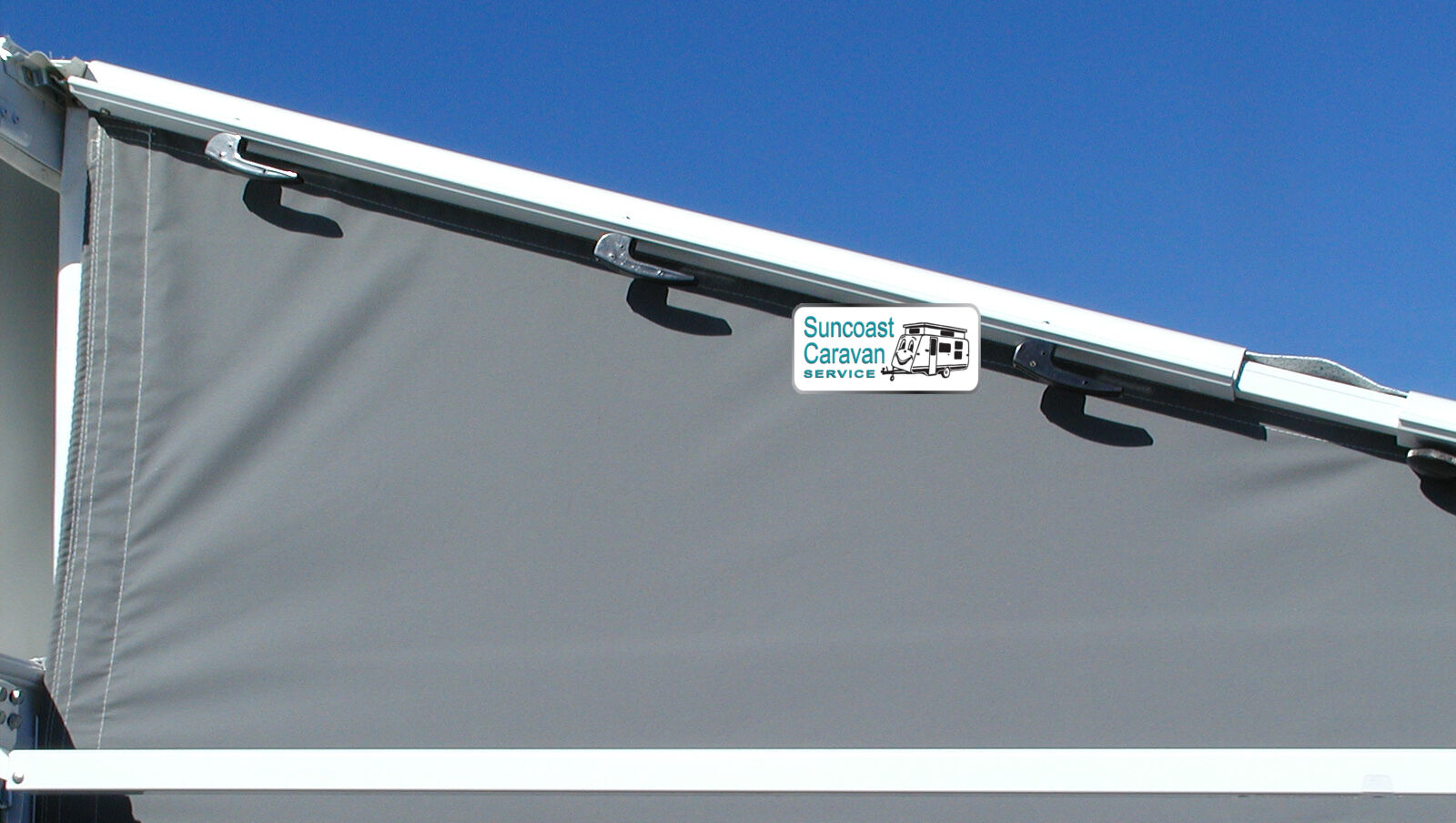 Aussie Traveller White "Short" Anti Flap Kit - Image 3