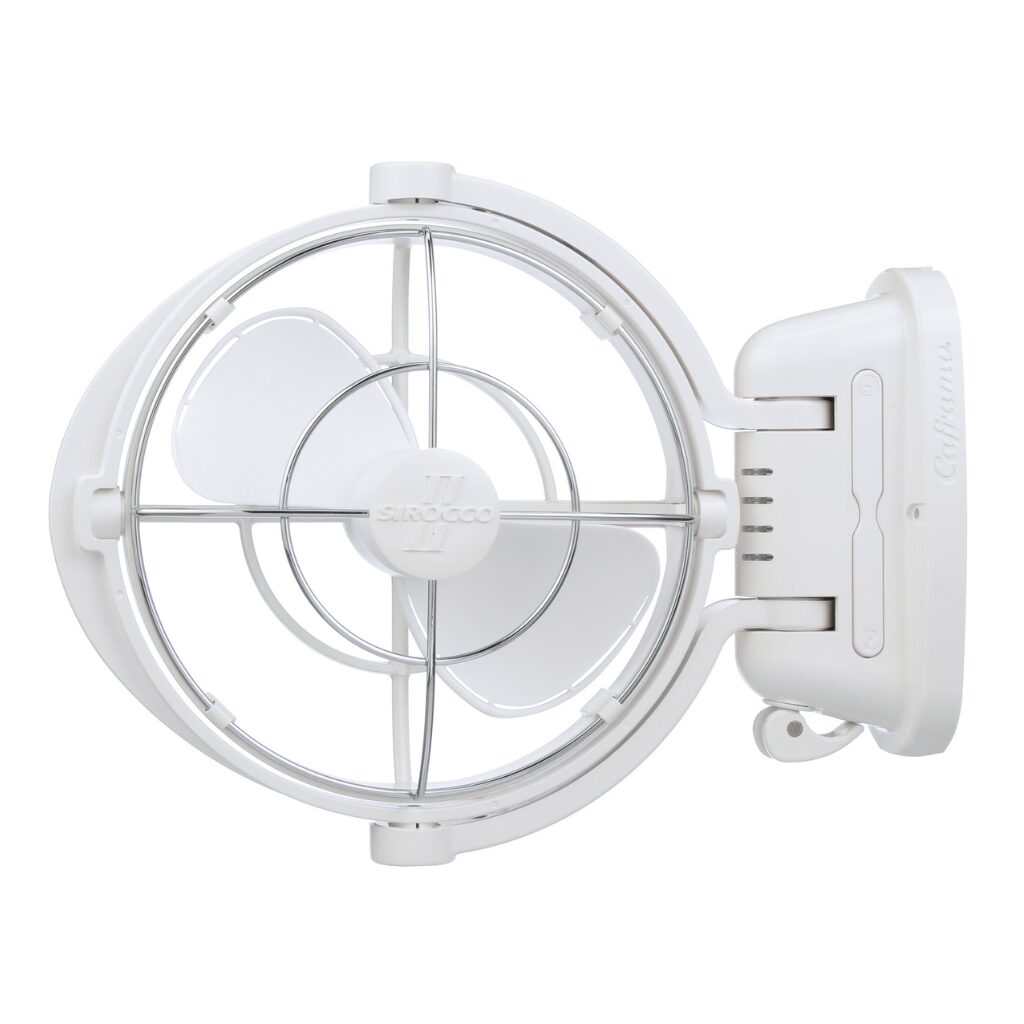 Caframo Sirocco II White 12/24V Fan