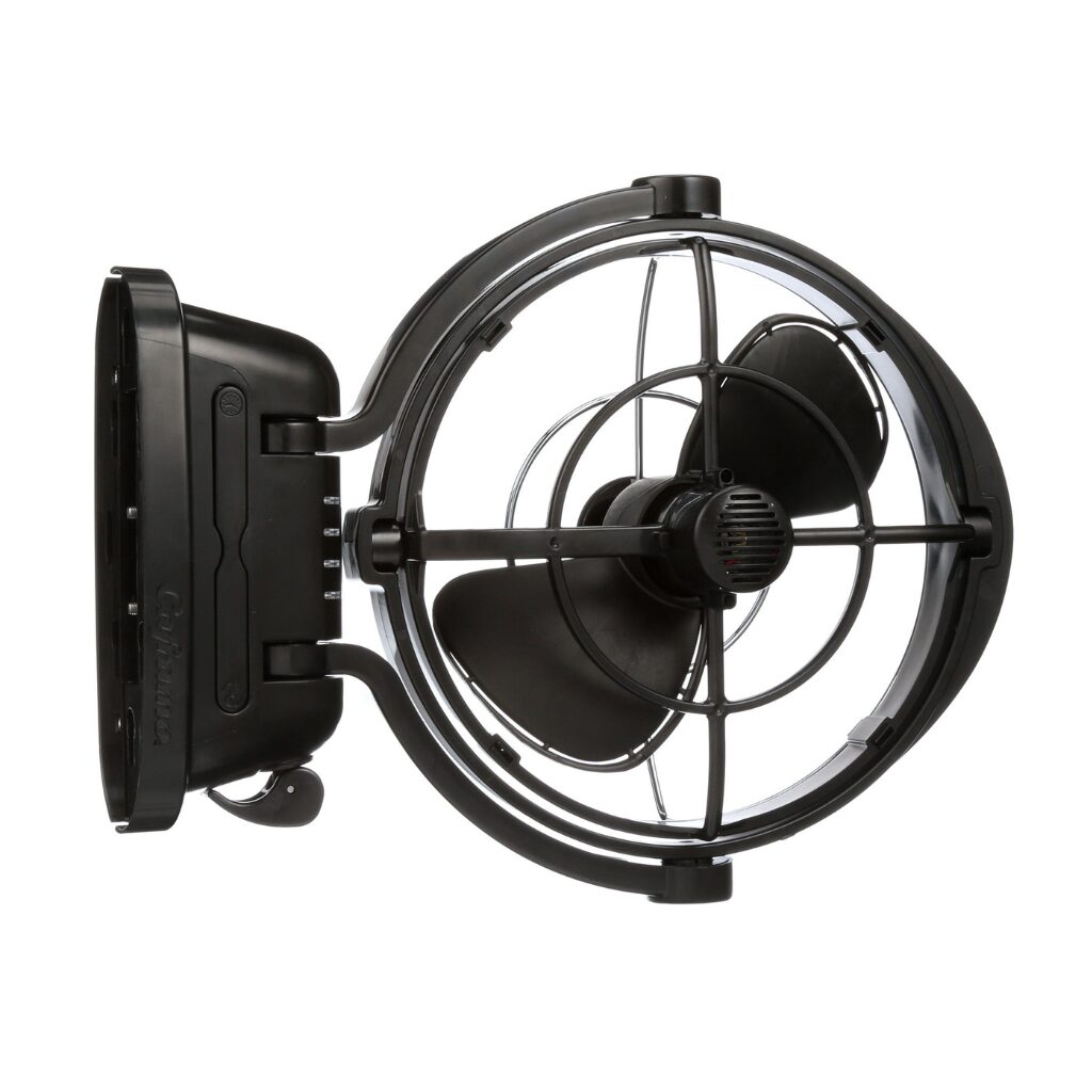 Caframo Sirocco II Black 12/24V Fan - Image 2