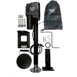 Black Jack BJTJ-MASTER-1000 Electric Trailer Jack with Clamp