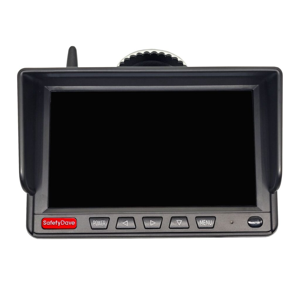 Safety Dave Wireless AHD Rear Vision Kit - 6.2" Dash Monitor & Black Dual Camera - Image 2