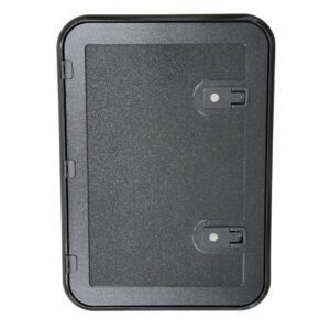 Coast Door 3 - Black 415 x 581 with Black Locks