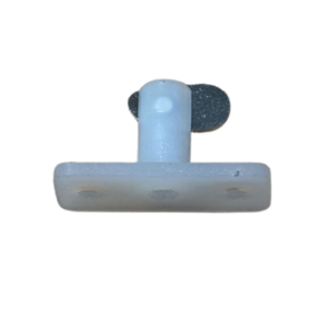 Supex White Double Vertical T-Toggle with Metal Flipper