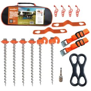 Ground Dogs Rollout Awning Anchor Kit