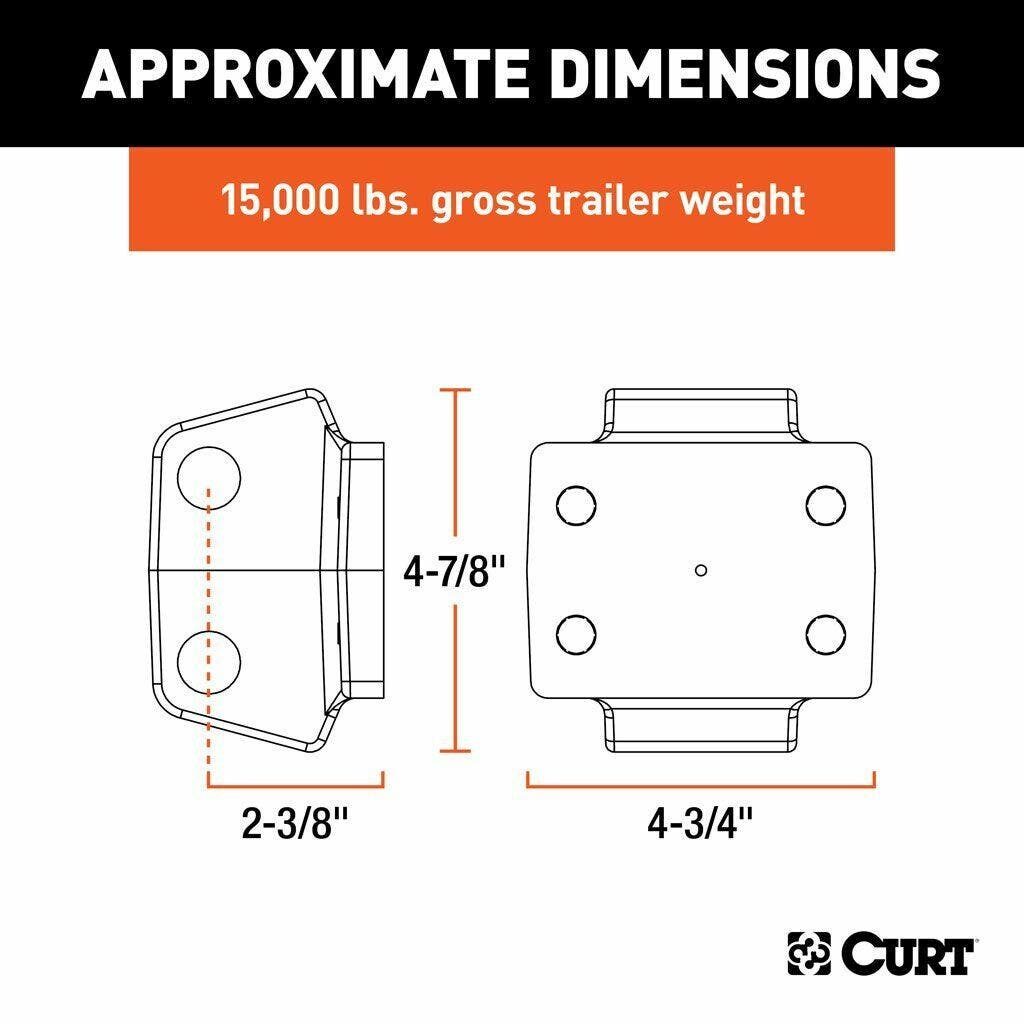 CURT 45950 Rebellion XD Pintle Mount Attachment - Image 4
