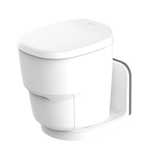 Clesana C1 Waterless Toilet with L-adapter Swivel Base