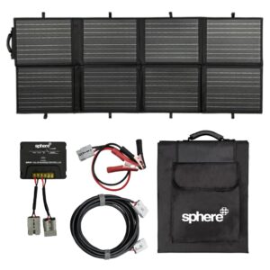 Sphere 200W Solar Blanket with MPPT Controller & Carry Bag