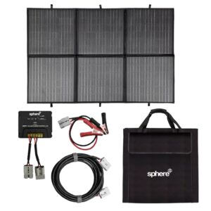 Sphere 300W Solar Blanket with MPPT Controller & Carry Bag