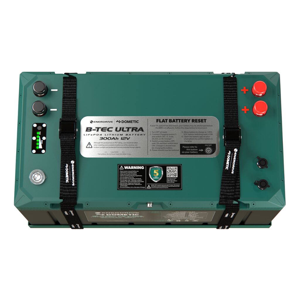 Enerdrive EPL-300BT-12V-G3 B-TEC ULTRA 12V 300Ah G3 Lithium Battery - Image 2