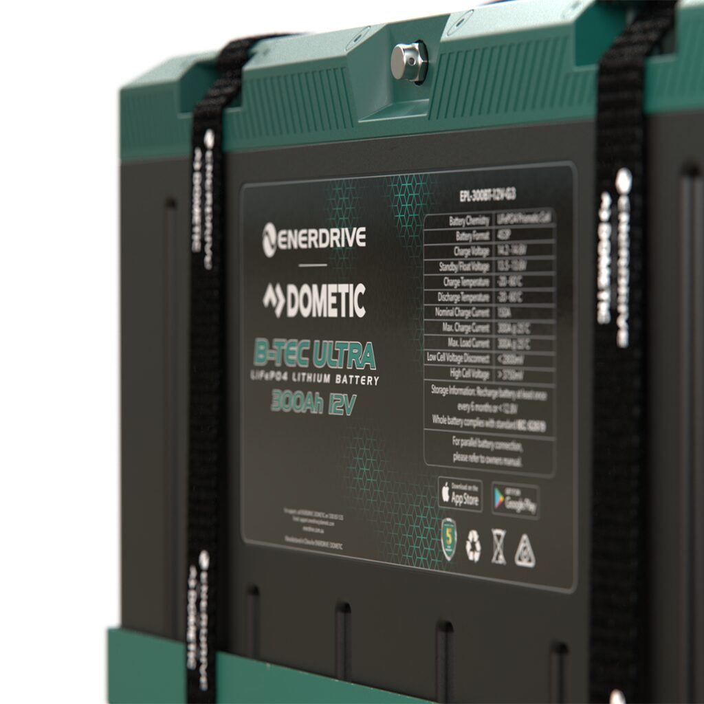 Enerdrive EPL-300BT-12V-G3 B-TEC ULTRA 12V 300Ah G3 Lithium Battery - Image 3