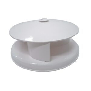 Coast RV 650-04110 Rotary Vent Plastic White