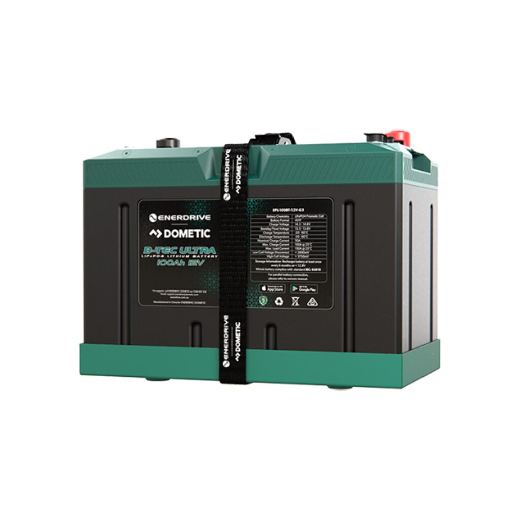 Enerdrive EPL-100BT-12V-G3 B-TEC ULTRA 12V 100Ah G3 Lithium Battery