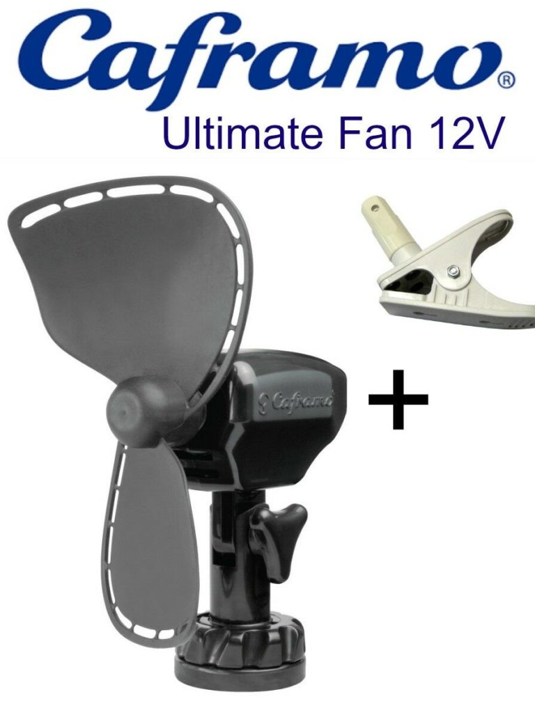 Ultimate 747 Fan Caframo 12 Volt Black Caravan / Boat ...